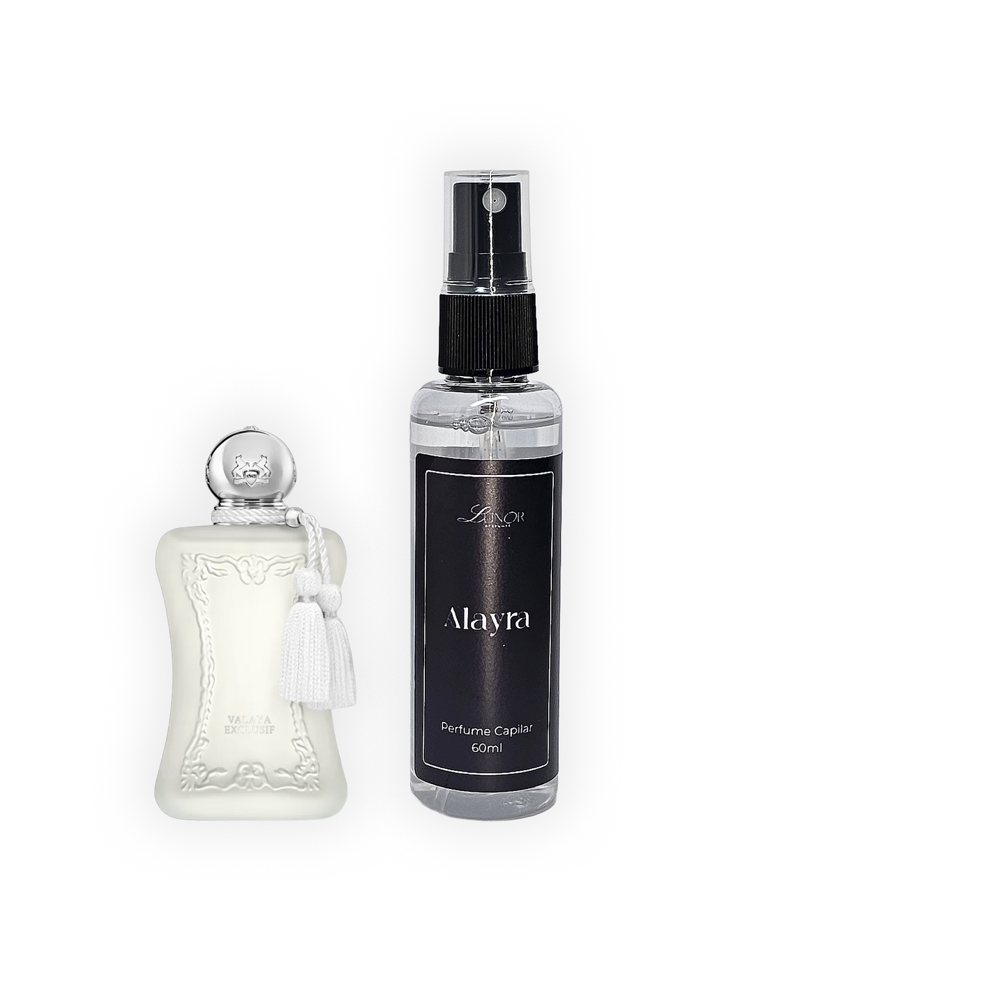 Perfume Capilar Alayra inspirado no Valaya 60ml
