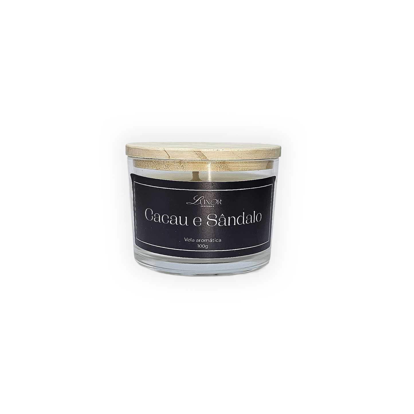 Vela Aromatica Cacau e Sandalo 100g